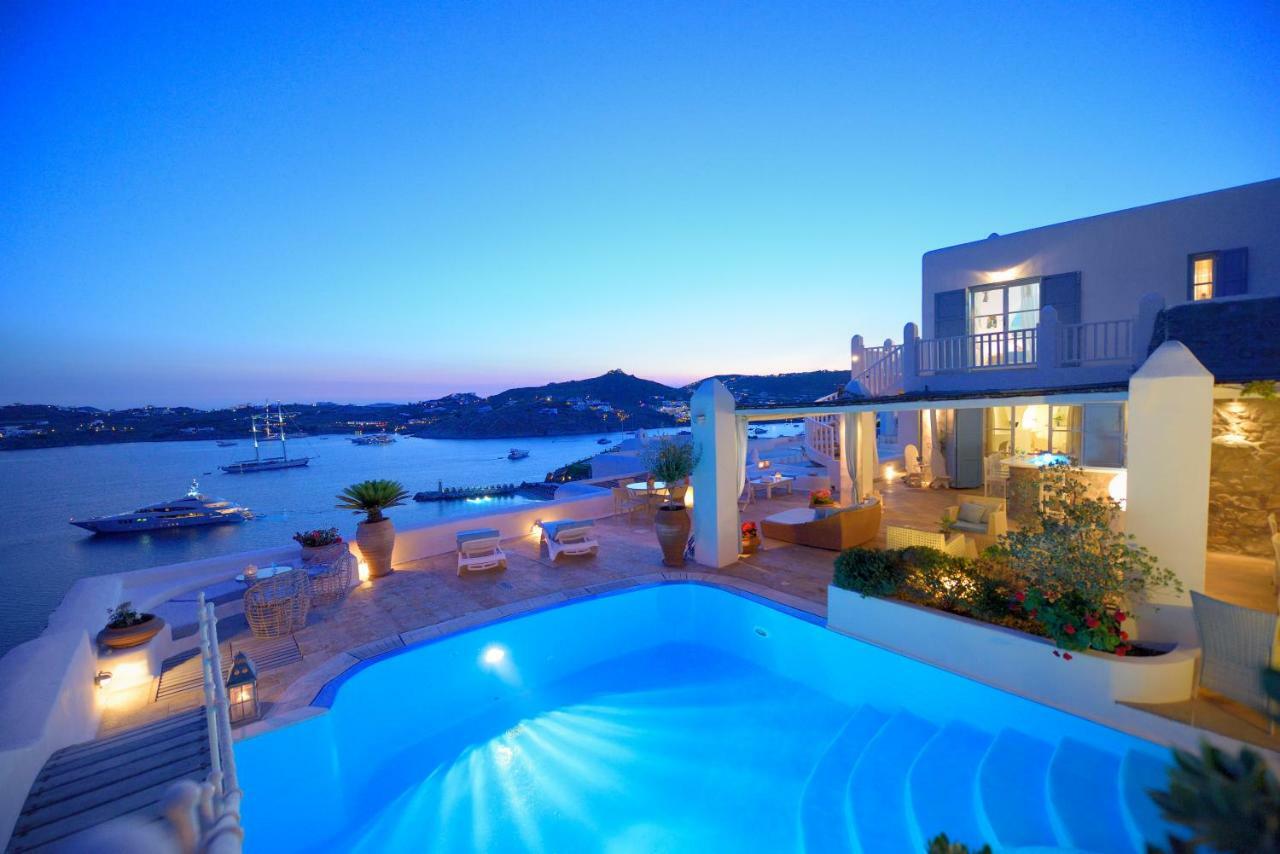 Villa La Vie In Blue à Ornos  Extérieur photo